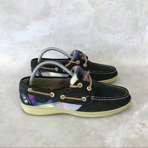 Sperry Top Sider Bluefish Plaid 2-Eye Shoe 9353657